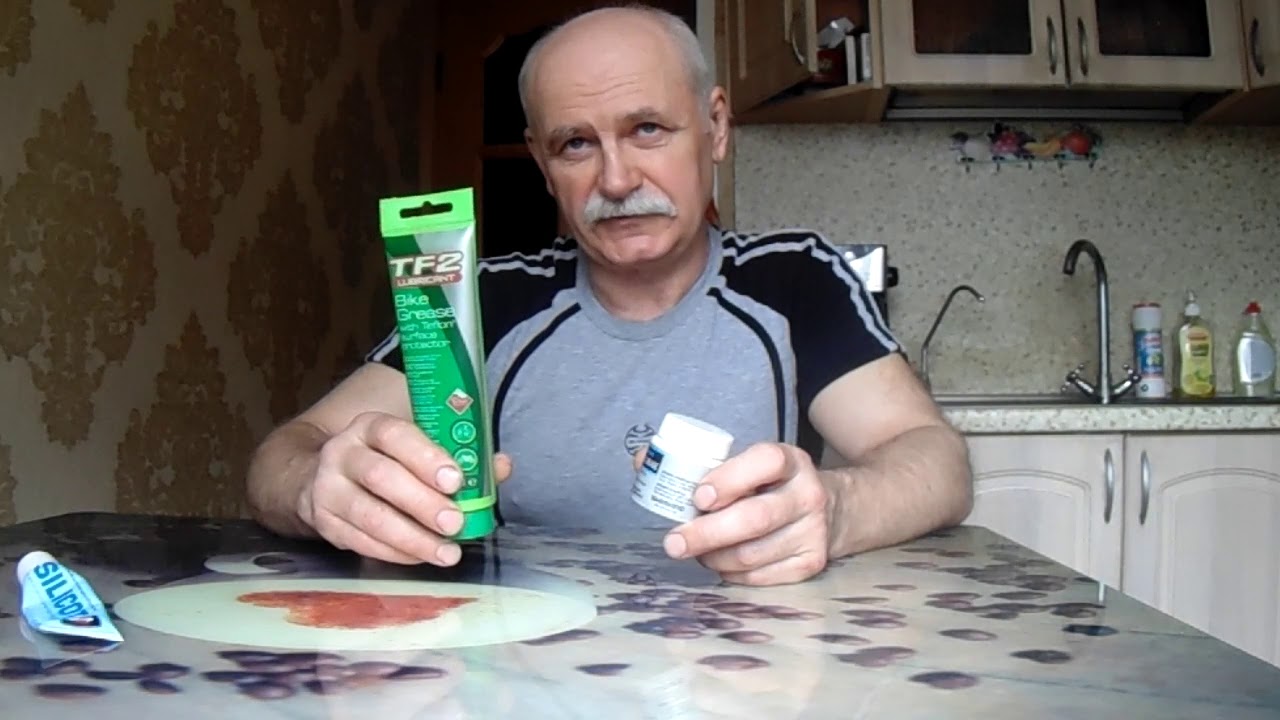 (Видео №87)Достоинства велосипедной смазки Shimano Premium Grease
