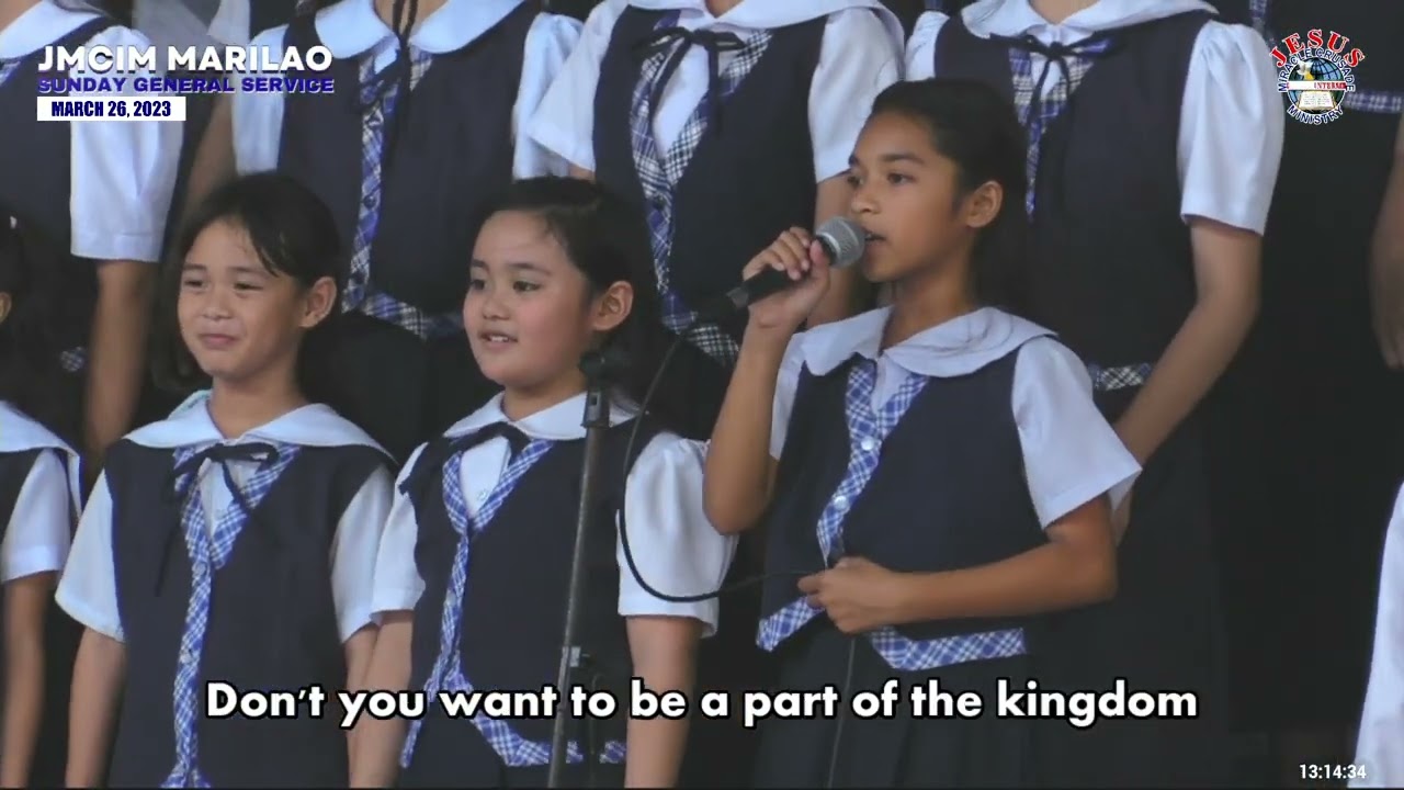 Righteousness, Peace, Joy in the Holy Ghost | JMCIM Marilao Bulacan Childrens Choir | March 26, 2023