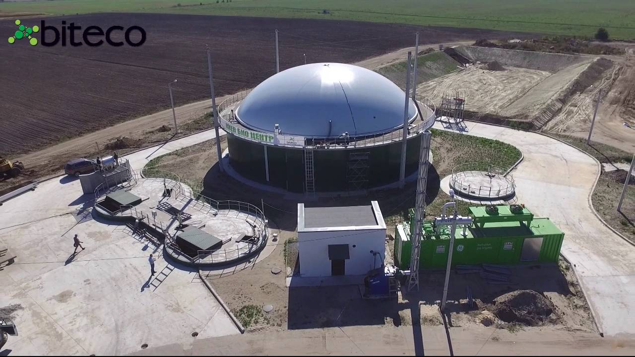 Latest technology biogas plant