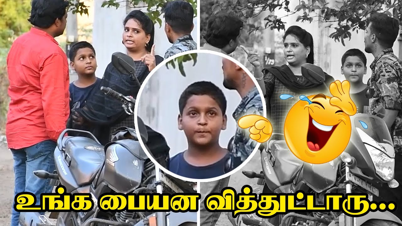 onna patha pavama irukku olunga odidu | couple prank | mayilai 360*