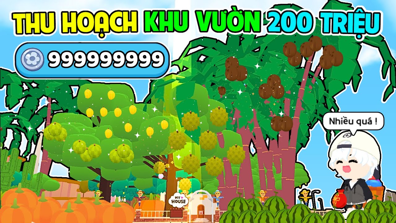 BEDY NHẬN SỐ TI.ỀN KHỦNG KHI THU HOẠCH HẾT C.ÂY Ở NÔNG TRẠI 200 TRIỆU | PLAY TOGETHER