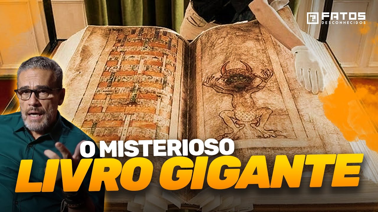 C&oacute;dex Gigas: A B&iacute;blia Proibida do Diabo que revela segredos chocantes da nossa Hist&oacute;ria!