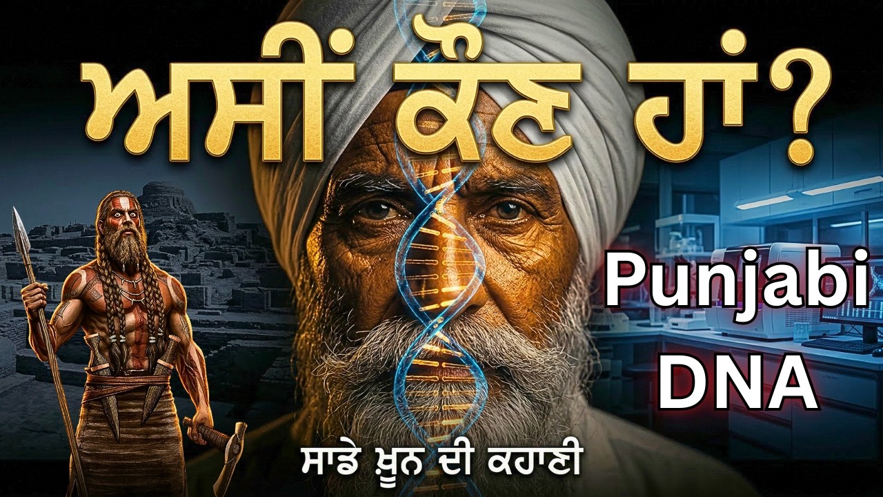 Punjabi Origins and DNA | ਕਿੱਥੋਂ ਆਏ ਪੰਜਾਬੀ | 10,000 Years History Of Punjab