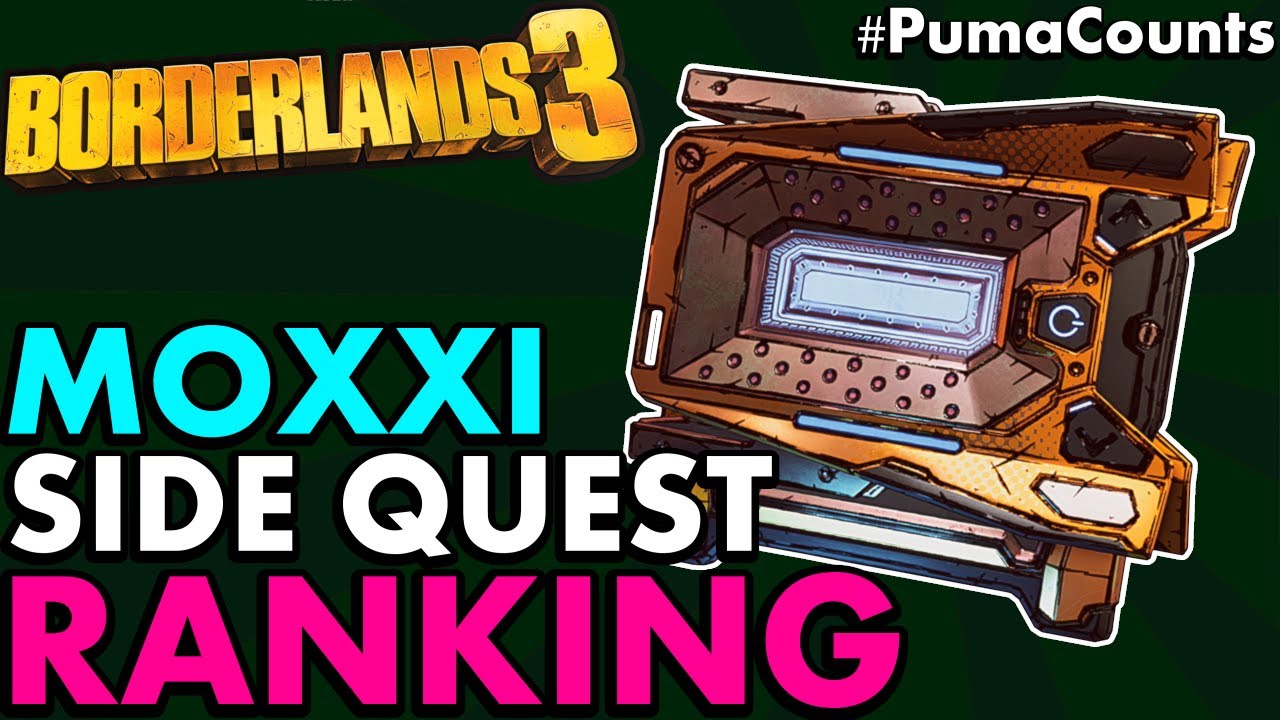 Ranking All New MOXXI DLC SIDE MISSION Guns & Weapons (Borderlands 3 DLC 1 Side Quests) #PumaCounts