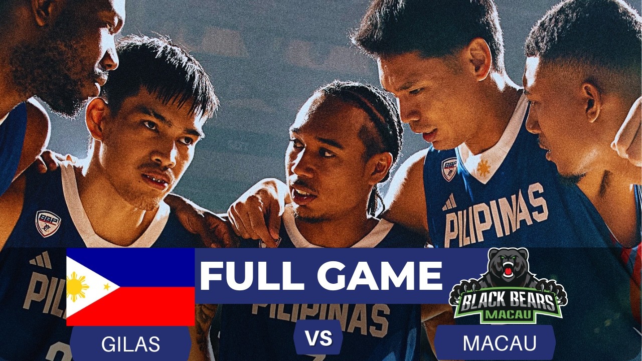 Gilas Pilipinas vs Macau Black Bears Full Game |  Send-off Showdown #gilaspilipinas