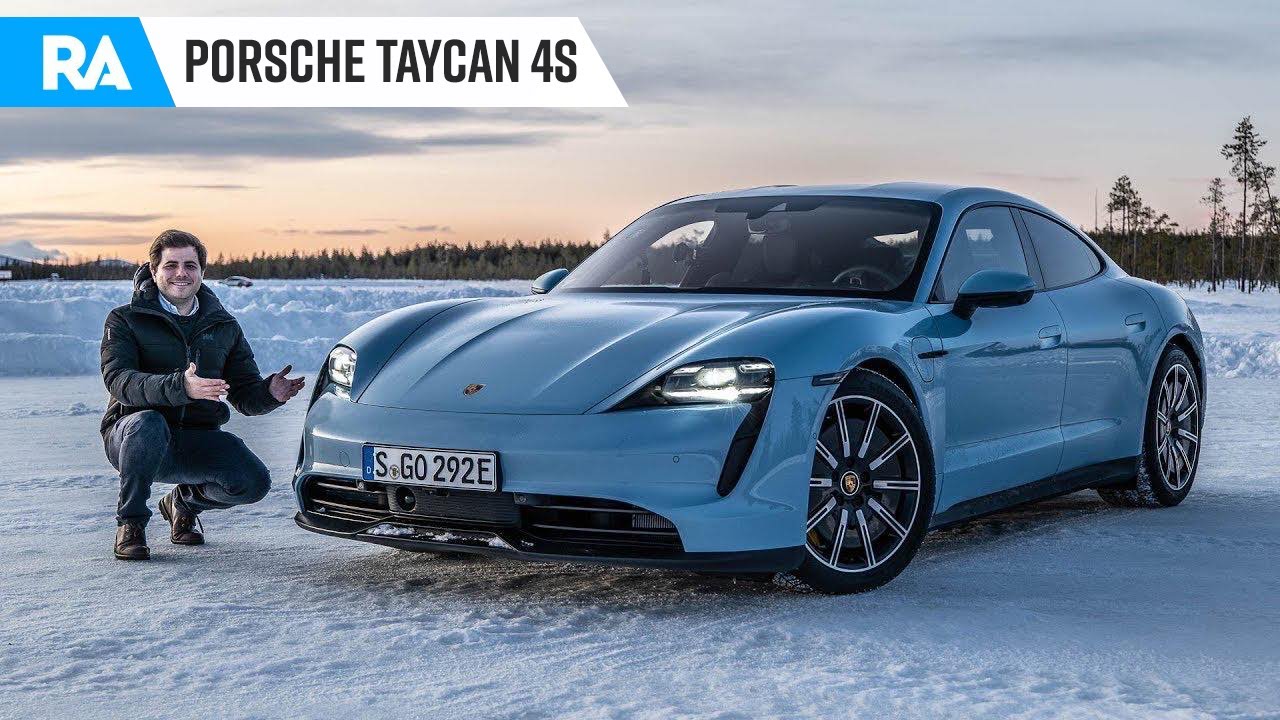 Porsche Taycan 4S (571 cv). Especial de Natal no GELO!