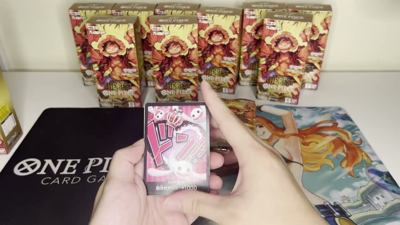 Trying for Nami! One Piece TCG PRB -01 Japanese Case Opening