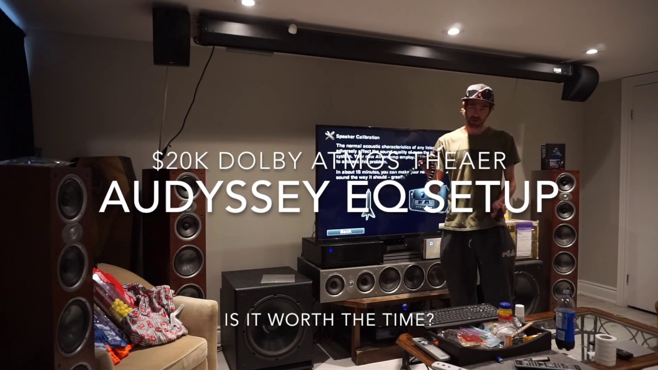$20k Dolby Atmos Audyssey EQ setup