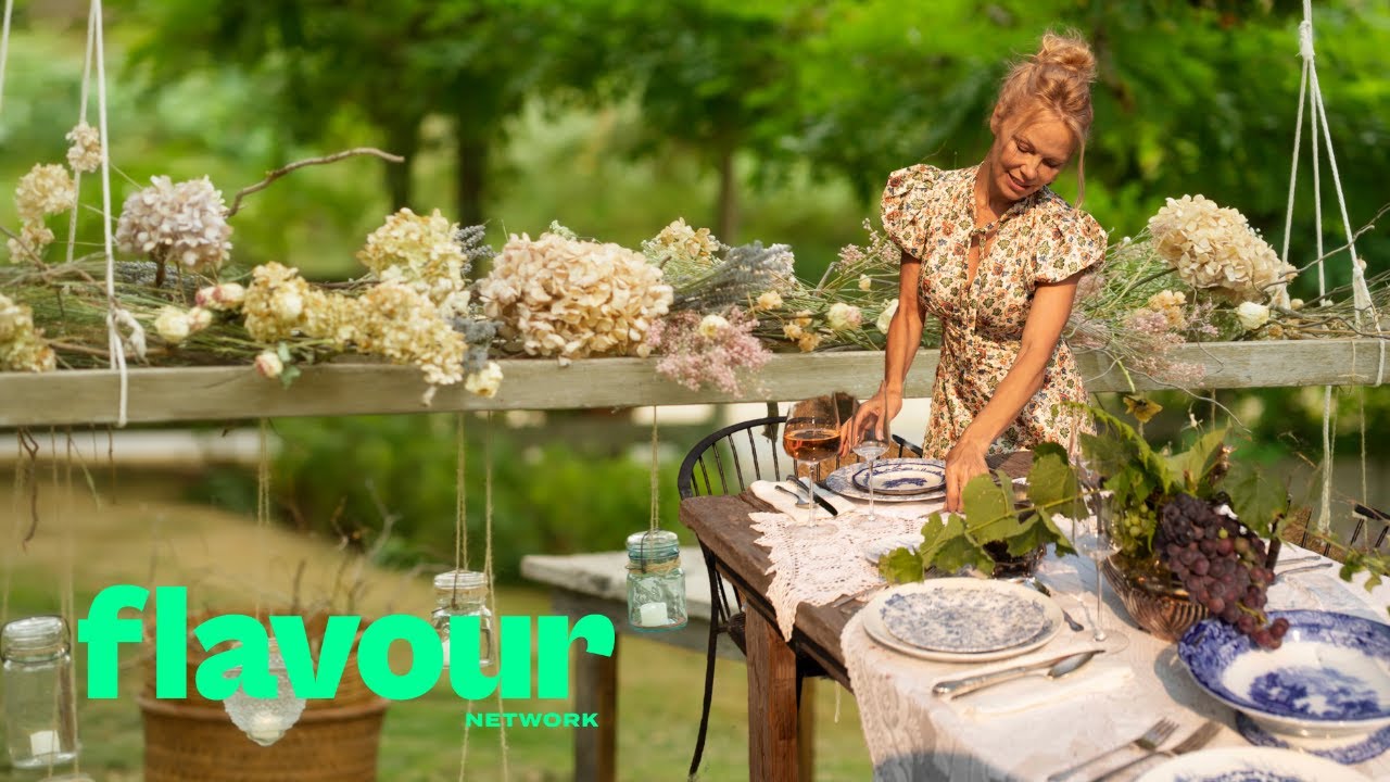 Pamela Anderson's Crafts for Dinner Party Tablescapes | Pamela's Cooking With Love