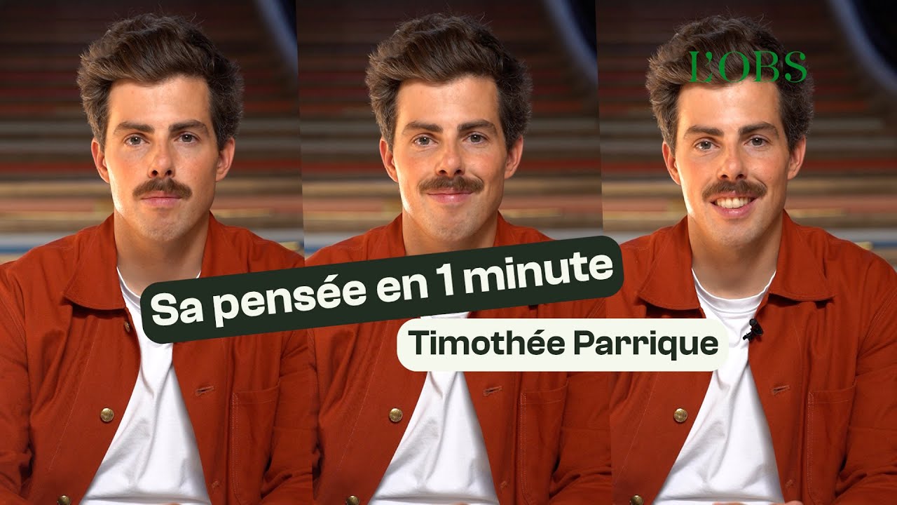 Timoth&eacute;e Parrique : sa pens&eacute;e en 1 minute