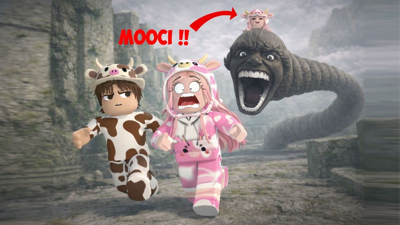 MOMON, MOOCI & MILO NAIK TOWER JAMAN PURBA MALAH DI KEJAR MONSTER CACING 67