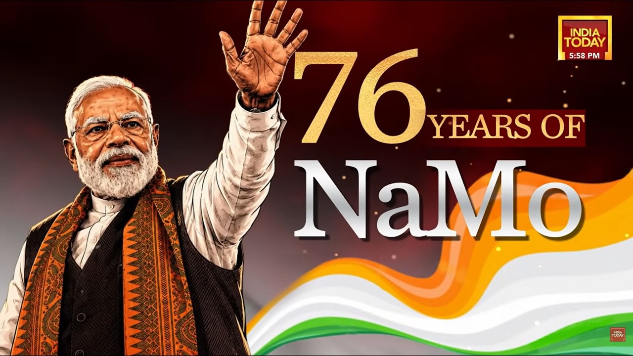 LIVE: PM Modi Turns 76 | Celebrating 25 Years Of Modi's 'Jan Seva' | India Today Special Broadcast