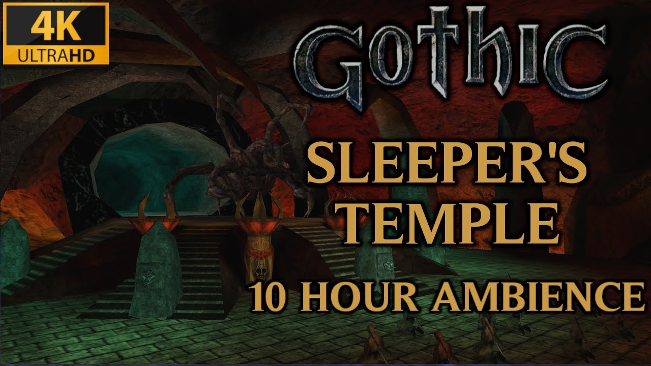 The Sleeper's Temple - 10 Hour Ambience | Gothic 1 Soundtrack (Extended Version)