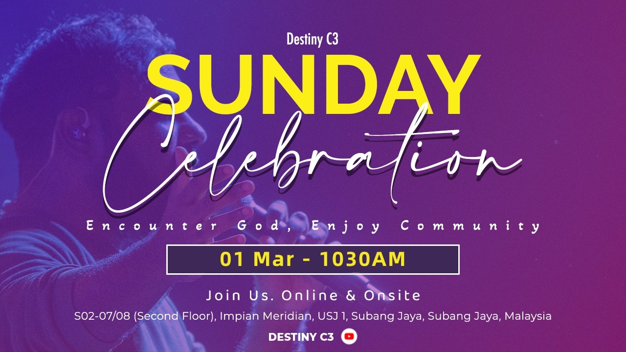 Destiny C3 | Sunday Celebration | 01 Mar 2026