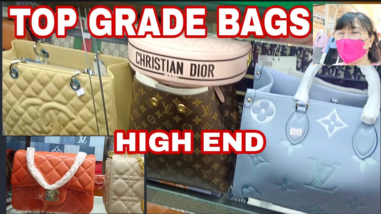 SUPPLIER NG MGA TOP GRADE,HIGH END,HIGH QUALITY BAGS,WATCHES,SLIDE,TUMBLER#168mall #divisoria