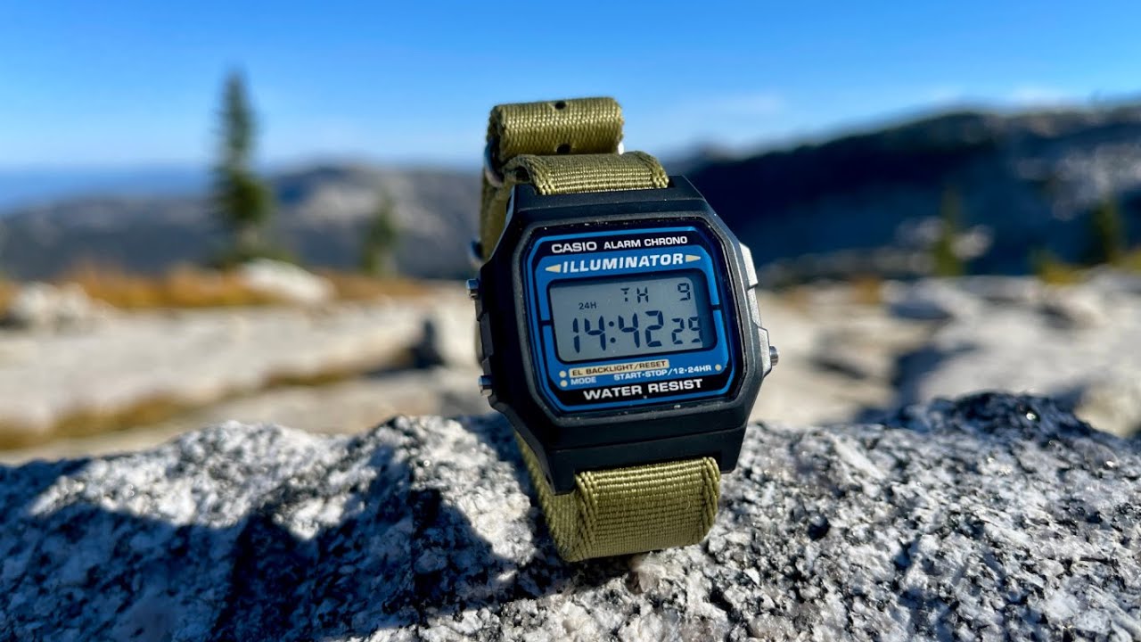 Casio F95 / F105 и ремешки Blueshark