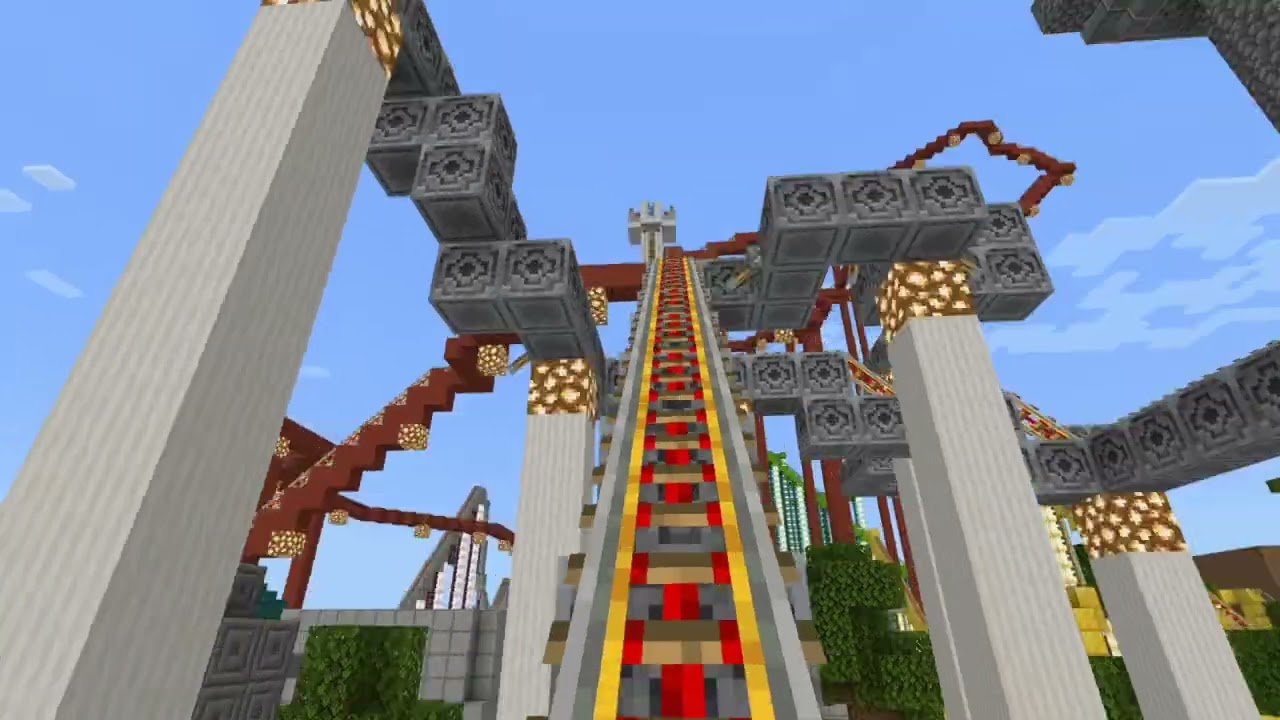 Busch Gardens inspired theme park! (Minecraft)