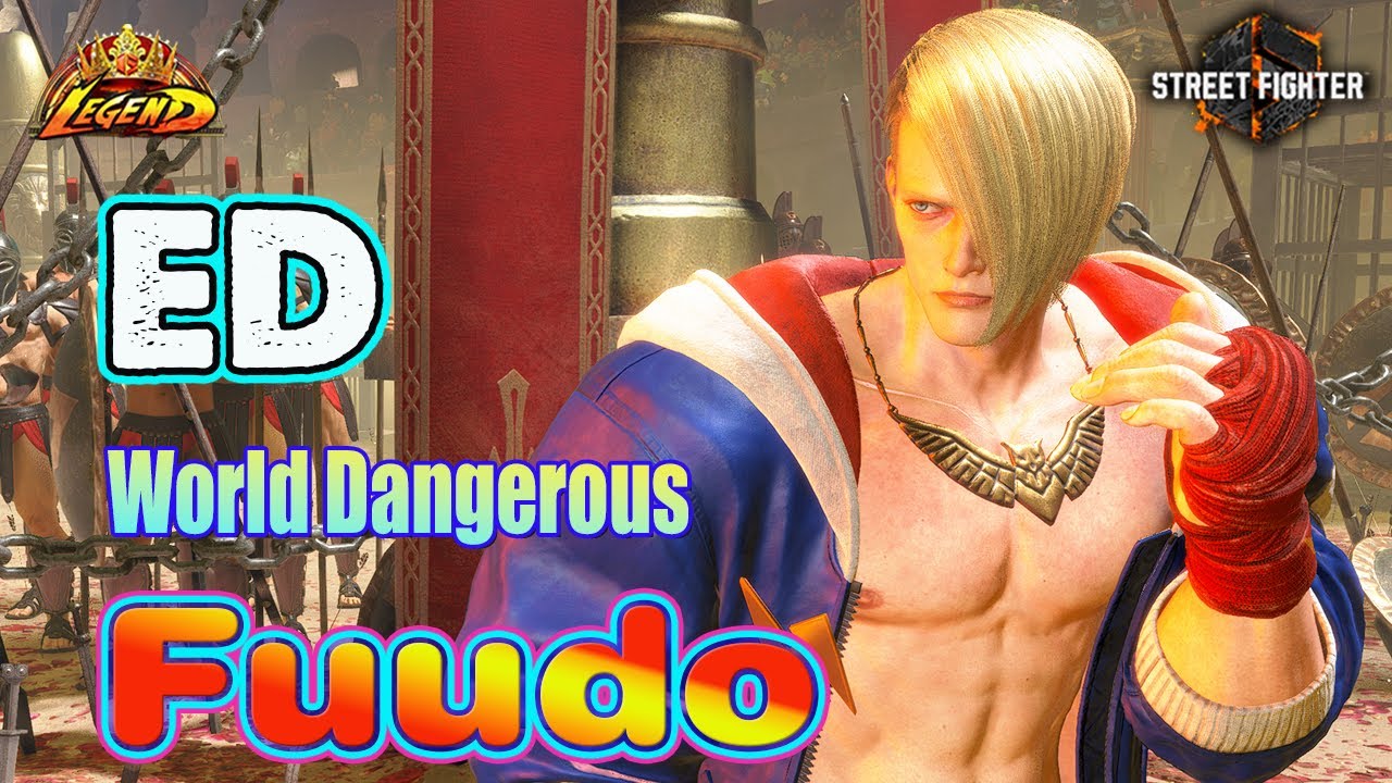 SF6 🔥 Fuudo ED Gameplay & Combos Is So Dangerous ! 🔥 SF6 DLC High Level Replays