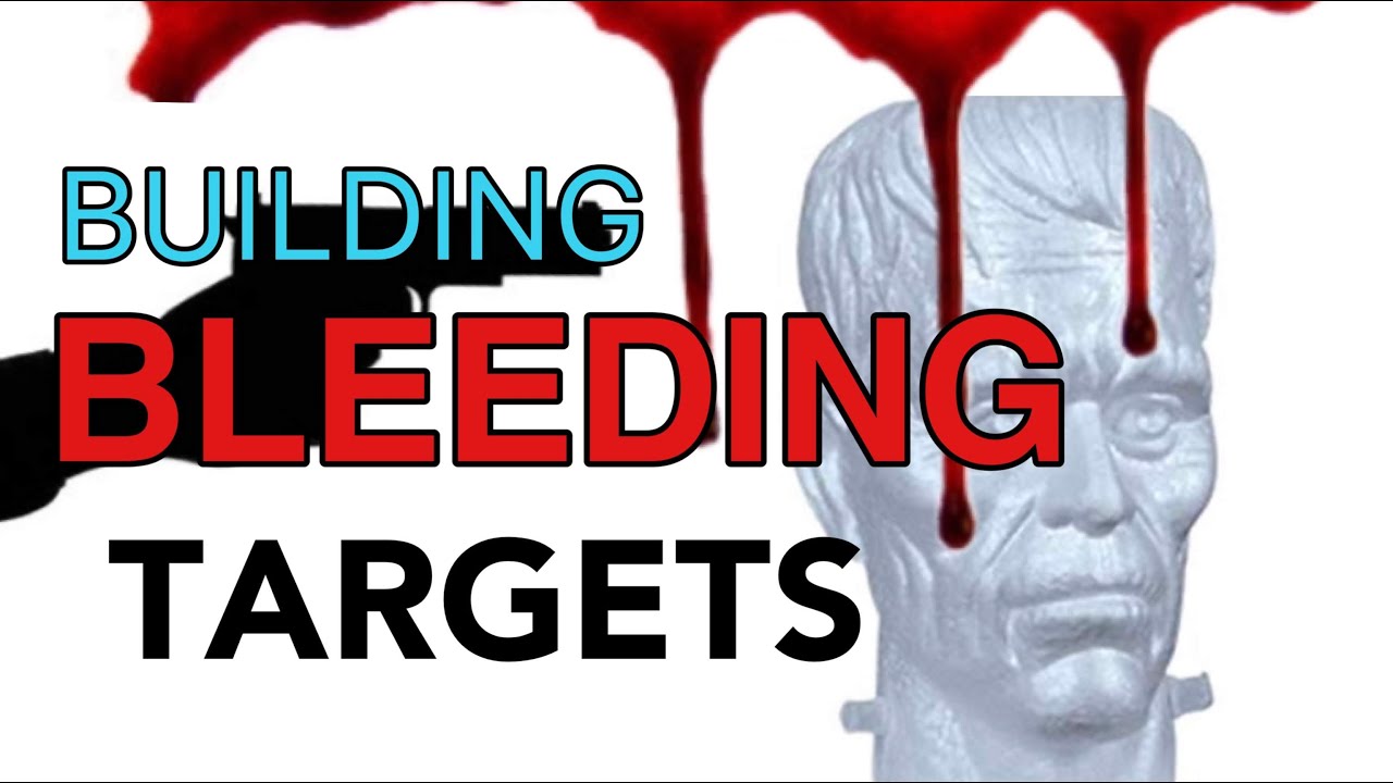 Bleeding Targets for Under $10!: DIY  Range Build