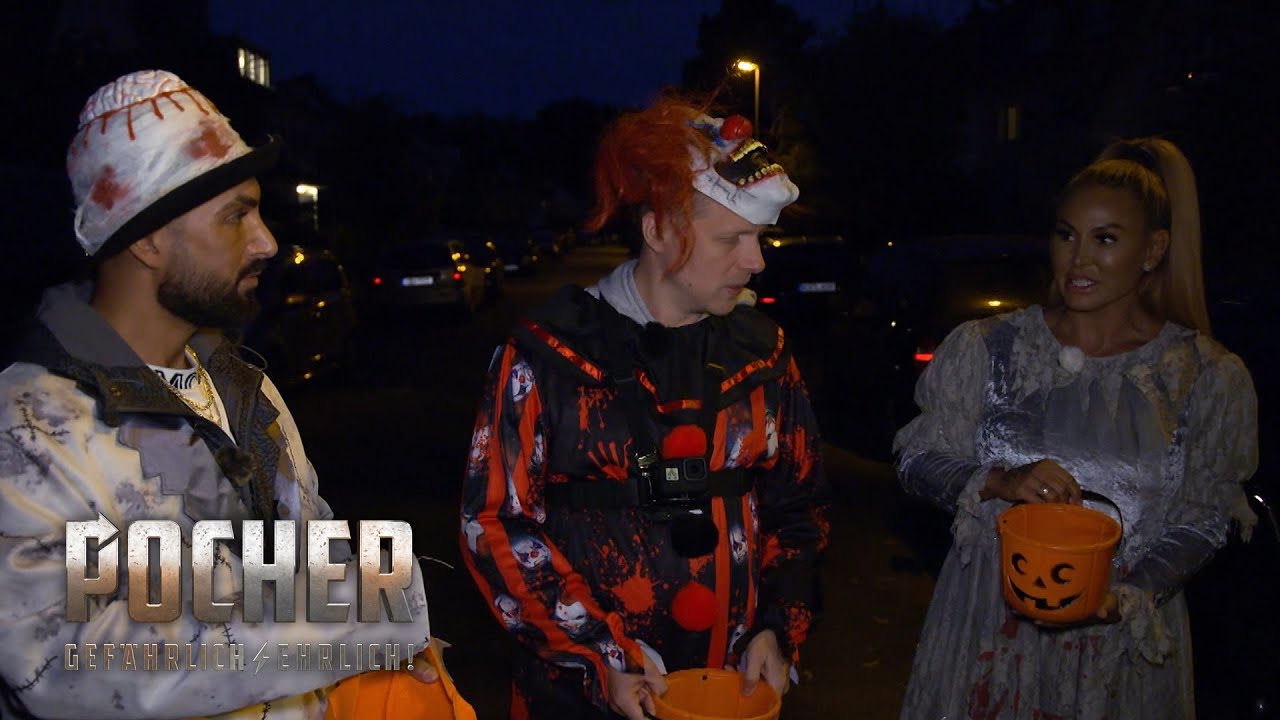 Gibt's Süßes oder Saures? Oli zieht mit Lisha & Lou um die Häuser | Pocher - gefährlich ehrlich!