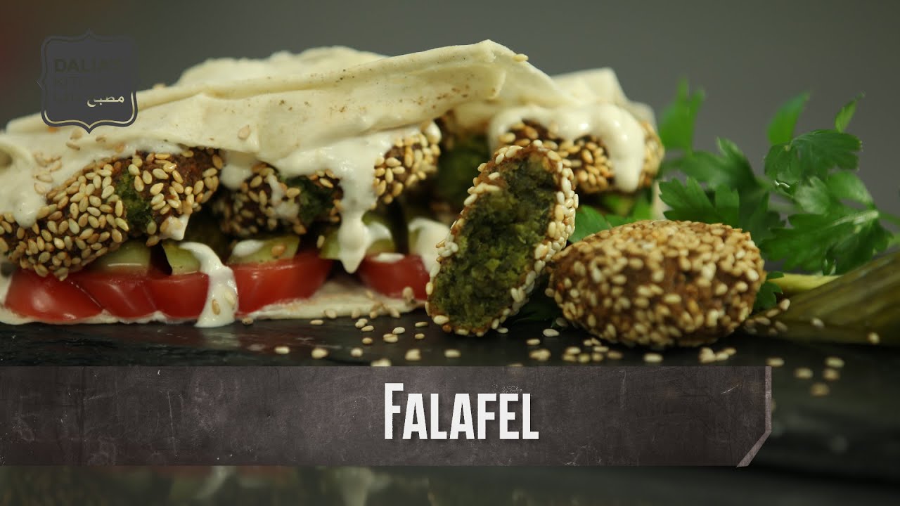 Green Falafel & Tahini Sauce | Dalia's Kitchen | Vegan | Vegetarian