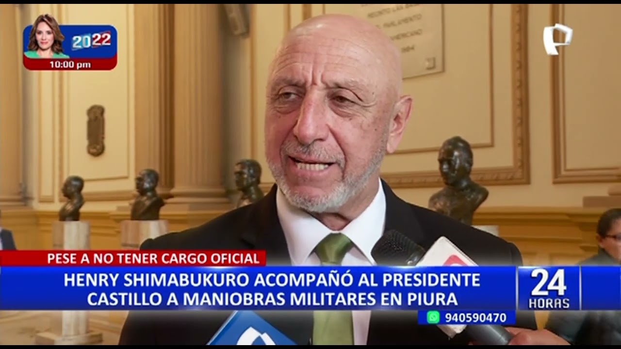 Asesor en la sombra: Henry Shimabukuro particip&oacute; en maniobra militar reservada