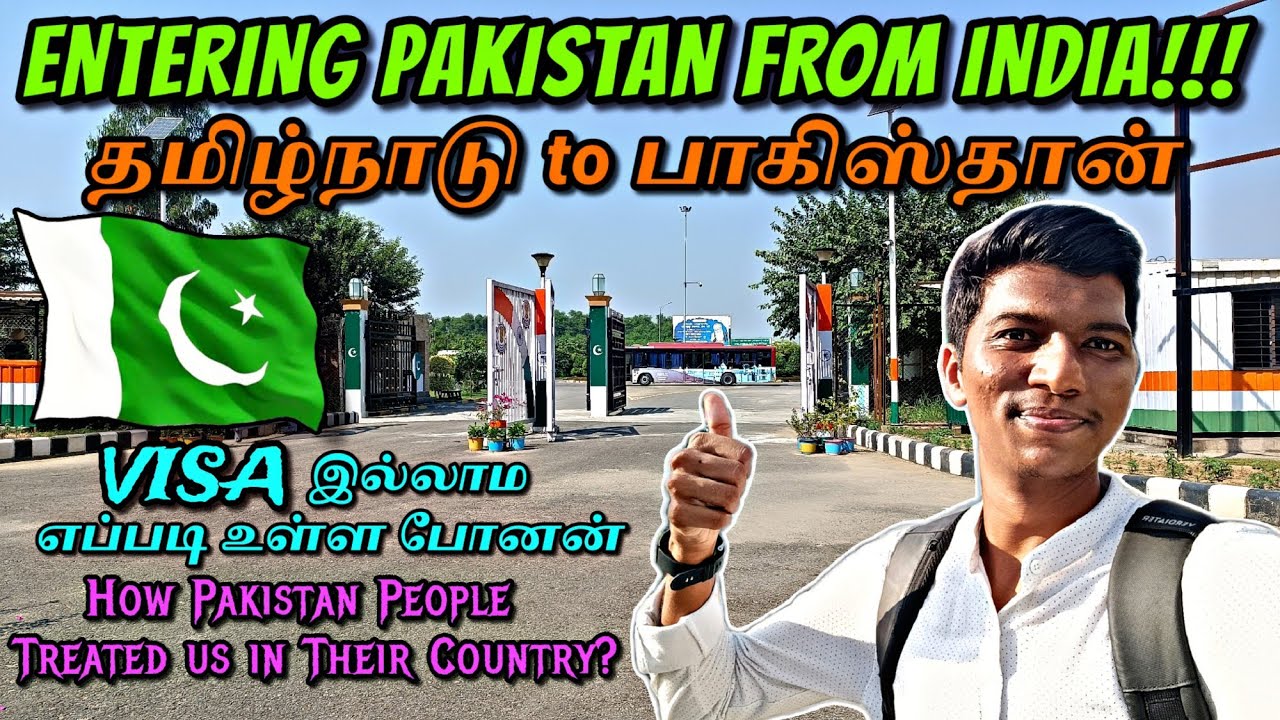 🇵🇰தமிழன் ENTERING INSIDE PAKISTAN!!! India-Pakistan Kartarpur Peace Corridor | Naveen Kumar