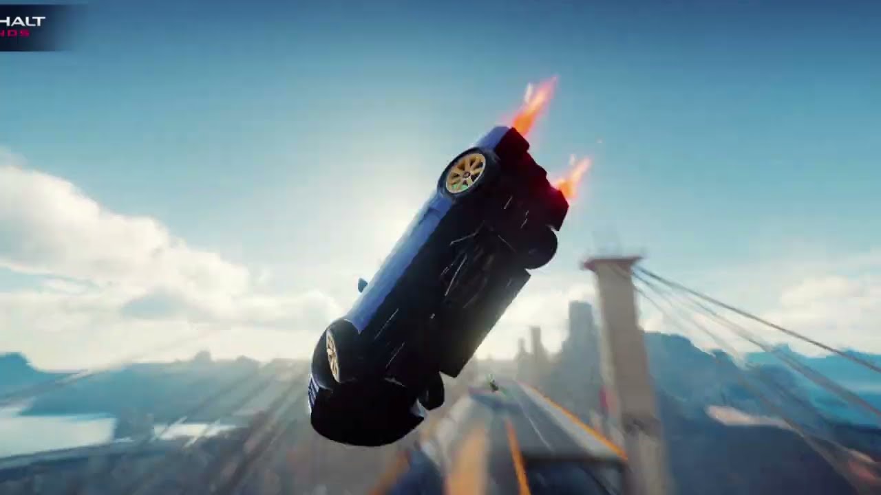 5 minutes of Asphalt 9 Legends goofiness, stunts before UNITE