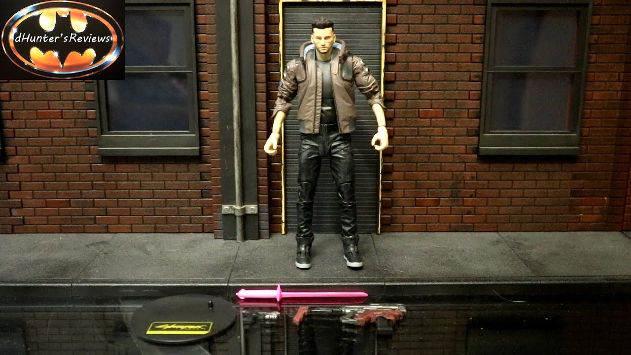 McFarlane Cyberpunk 2077 V Action Figure Review & Comaprison