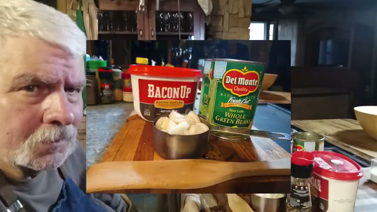 Southern Style Green Beans~ Using Bacon Up Bacon Grease It's a true southern style recipe