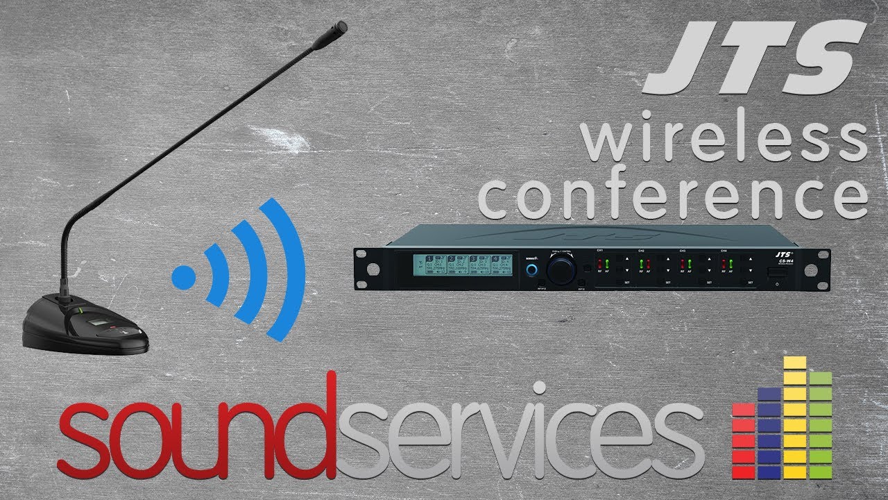 JTS CS-W4 Series Wireless Conference Set