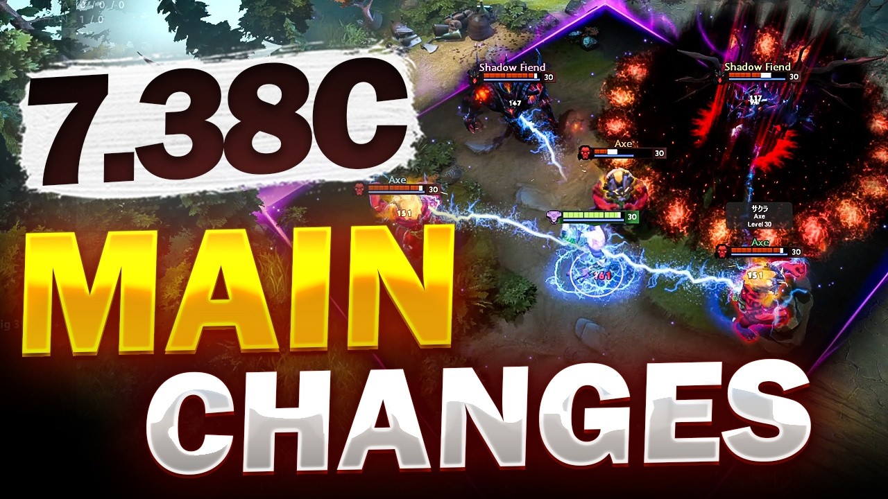 Dota 2 NEW 7.38c Patch - Main Changes!