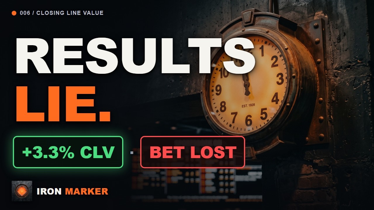 Closing Line Value: The Only Stat That Proves You're Good (CLV Explained)