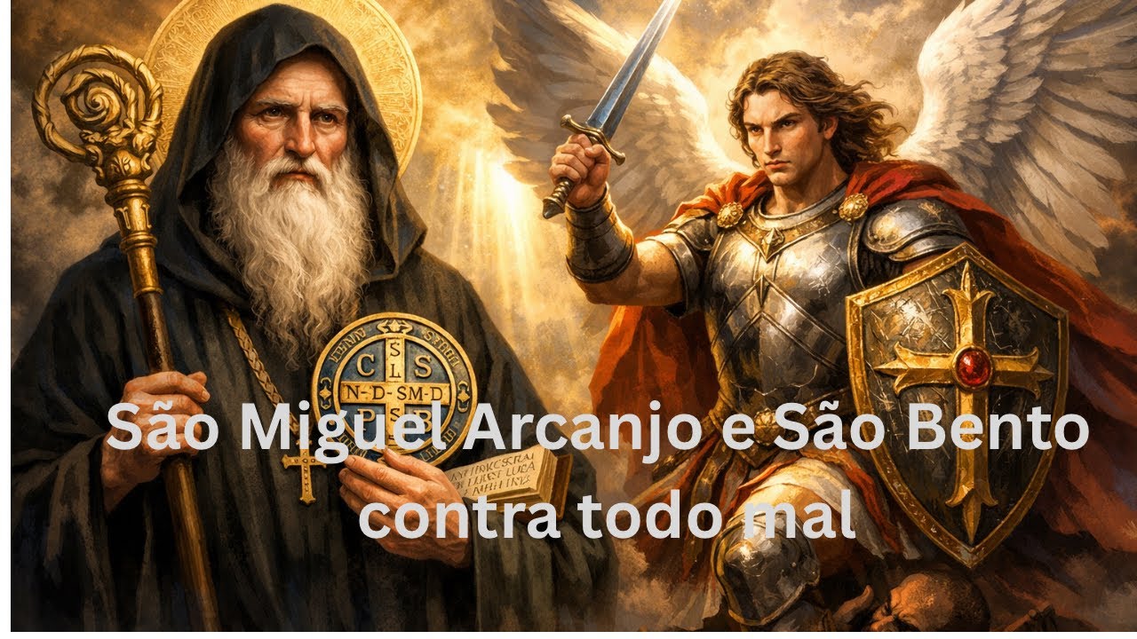 Oração de São Miguel Arcanjo e São Bento contra o mal