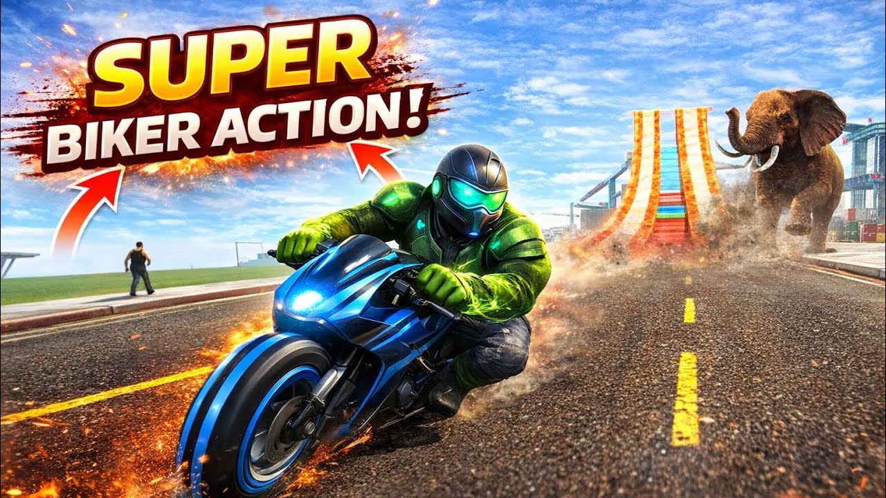 😱 Dinosaur Attack + Super Bike Stunt | Indian Bikes Riding 3D #indianbikesdriving3d #bike #riding