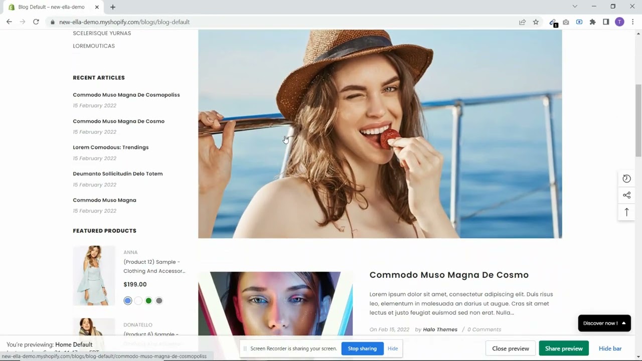 Clean Minimalist Fashion Brand Shopify Theme Template