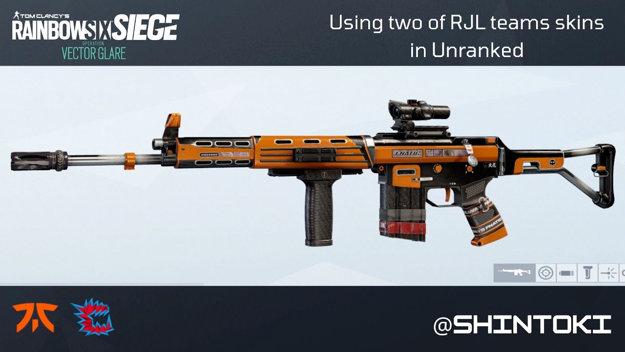 Unranked but using two RJL teams' skins - R6 Siege Y7S2