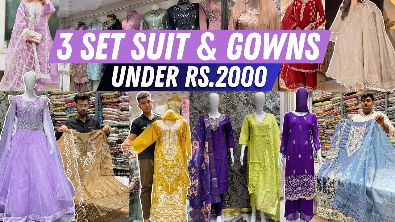 Nakhuda Mohalla Market | Gown & 3 Set Suit for Rs.1000😱| Online Available| Cheapest Market in Mumbai