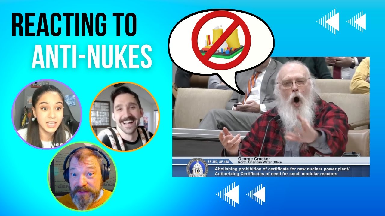 Reacting to Anti-nukes at the Minnesota Senate's Nuclear Moratorium Hearing