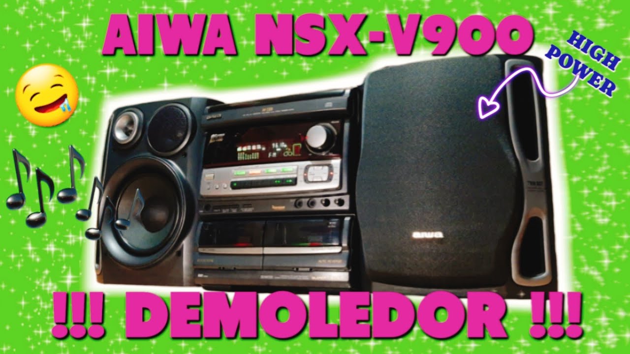 BRUTALITY‼️🦆AIWA NSX-V900 (CLASSIC)‼️🤩🔊 TEST DE SONIDO EN LUGAR CERRADO #262🔊