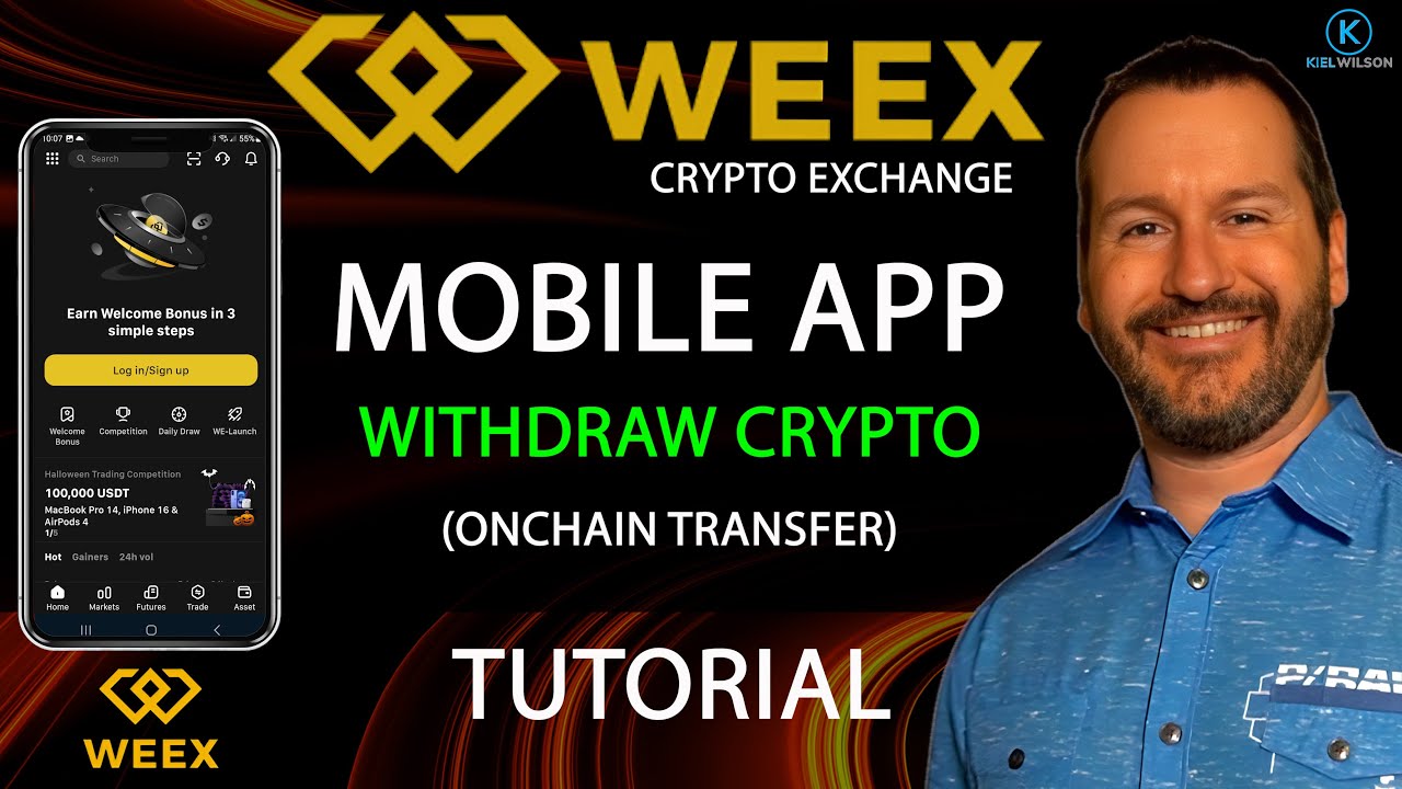 WEEX&nbsp; - MOBILE&nbsp;APP&nbsp;- WITHDRAWAL&nbsp;TUTORIAL&nbsp;- How to withdraw and transfer crypto using mobile&nbsp;app