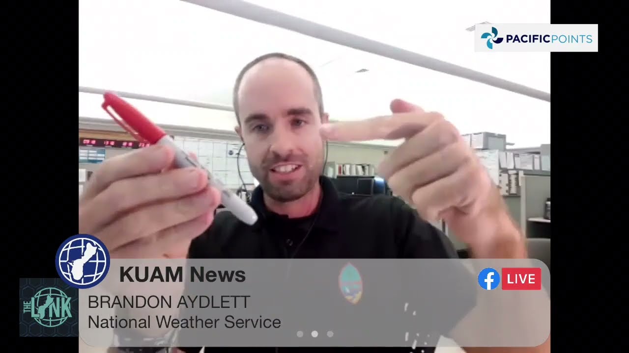 Why has it been so cold lately on Guam?
