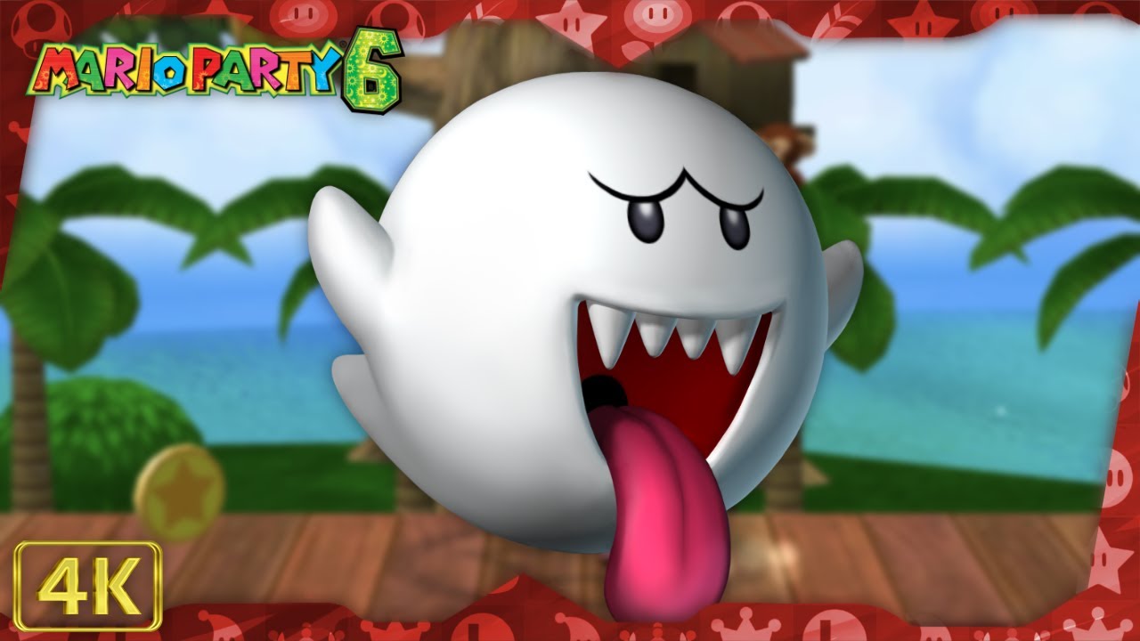Mario Party 6 ⁴ᴷ All Boards (Boo gameplay)