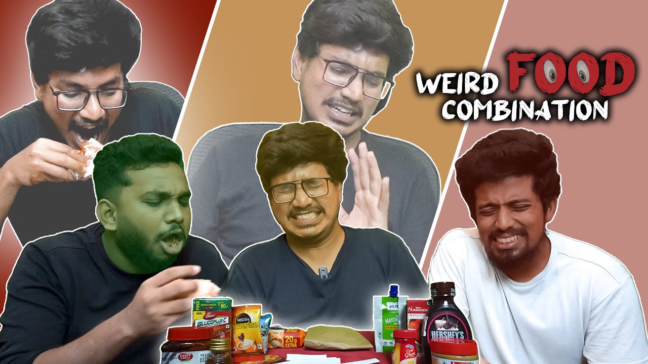 Parotta and squid pickle😰🤢 | Tried weird food combinations
