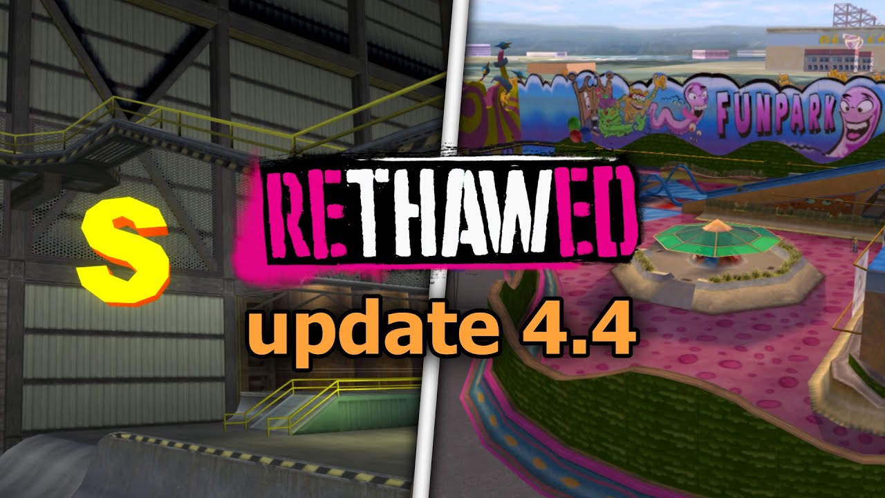 В reTHAWed теперь есть режим карьеры из THPS3! И многое другое! (Обновление 4.4)