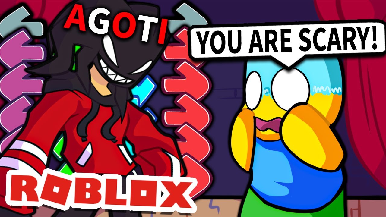 I Pretended To Be AGOTI In Roblox Friday Night Funkin