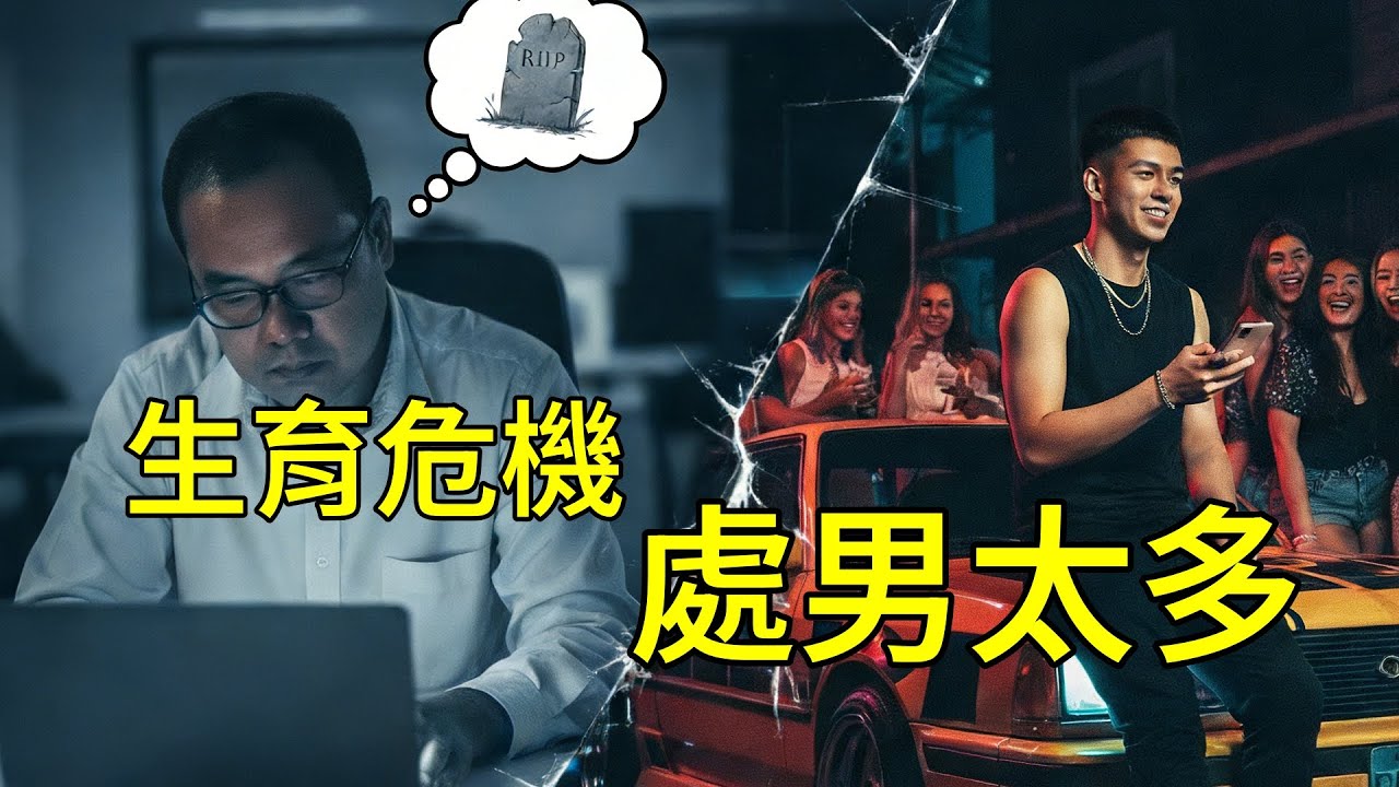 生育危機是因為處男太多？揭開台灣少子化最殘酷真相：老實男注定成為「接盤俠」？
