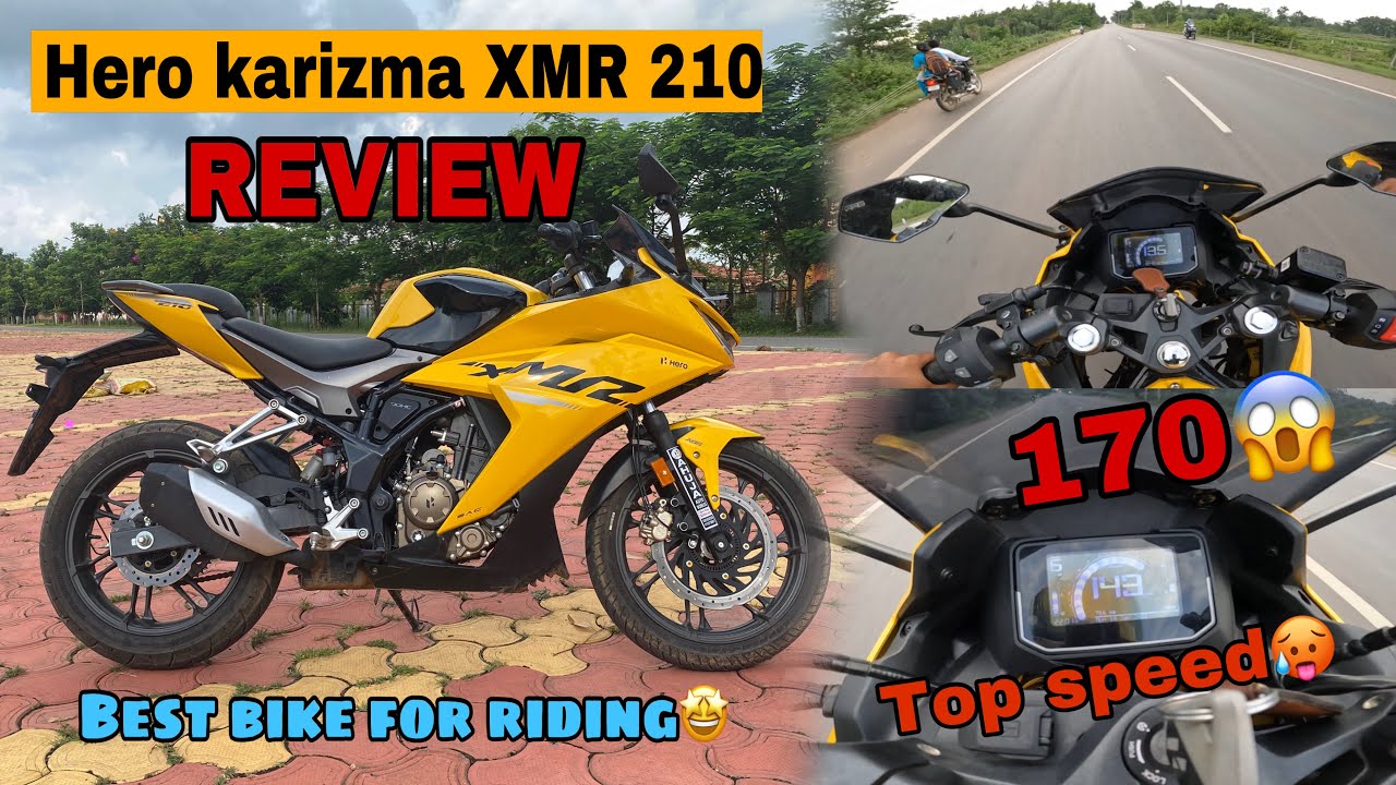 2024 Hero karizma XMR 210 review - Best bike for riding😍 city ride😱