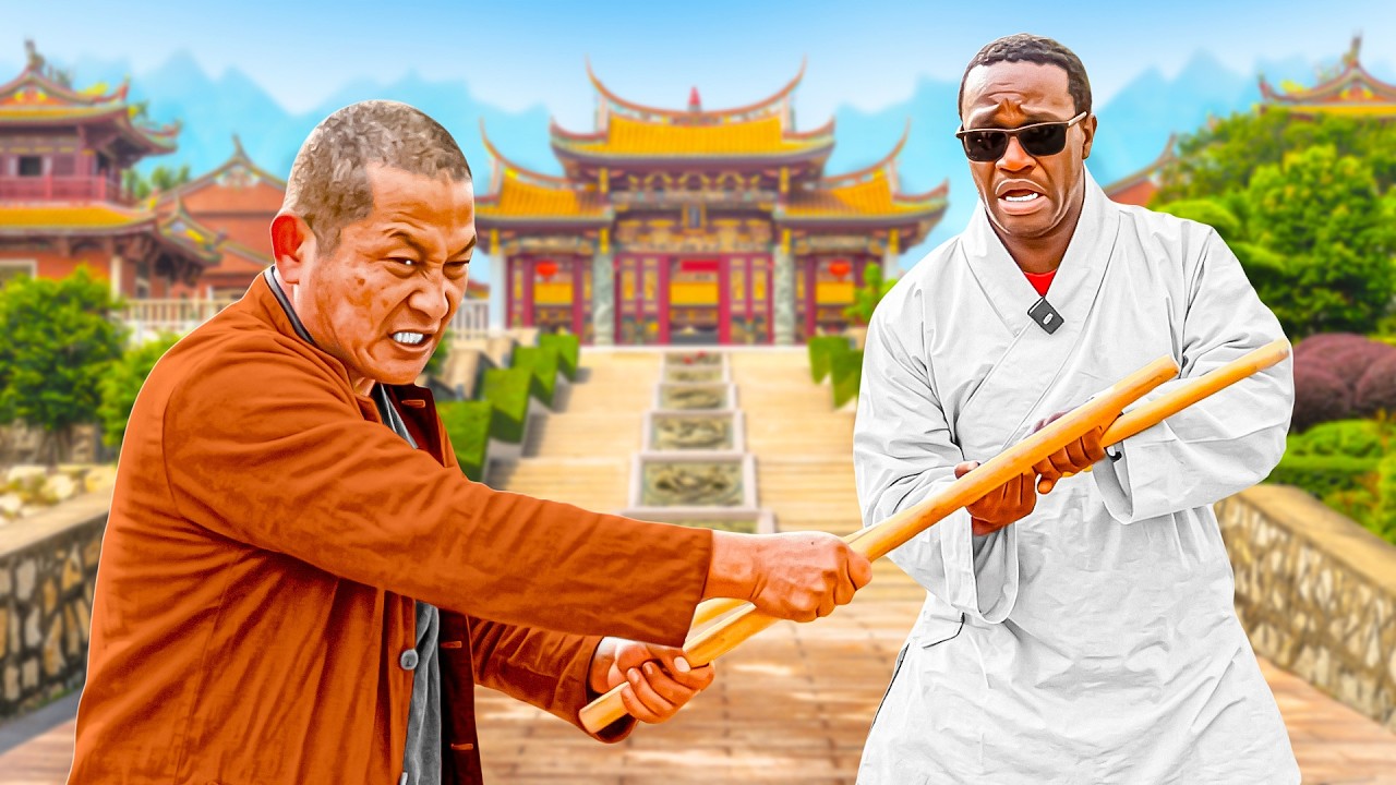 Training with Shaolin Warriors in China