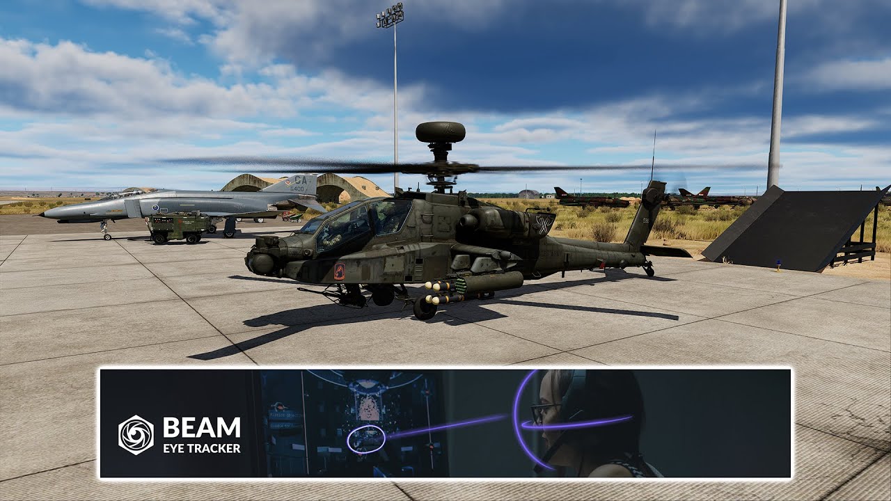 Отслеживание движений головы в DCS — Beam Eye Tracker: первый взгляд на бета-версию.